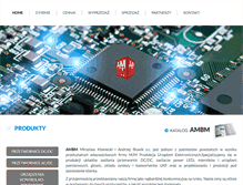 Tablet Screenshot of ambm.pl